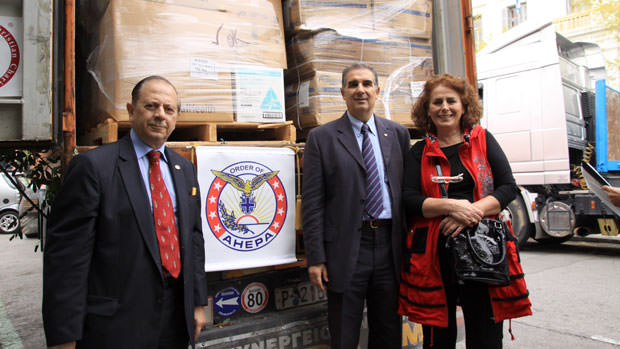 AHEPA Helps Secure Fifth Medical Supply Shipment for Greece