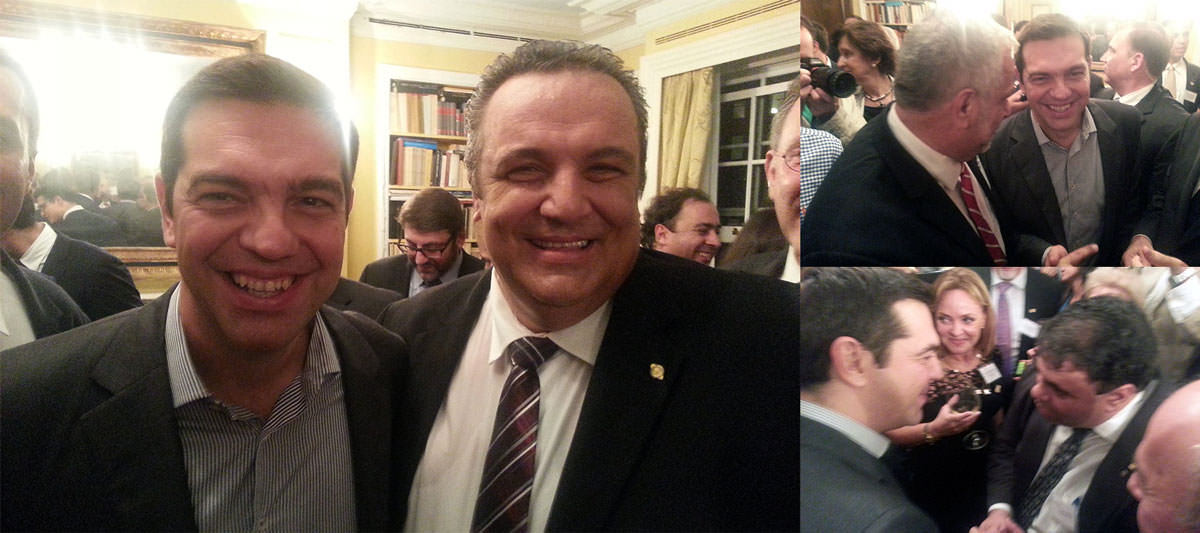 Philadelphia’s & Greater Delaware Valley’s Federation Meets Greek PM Alexis Tsipras