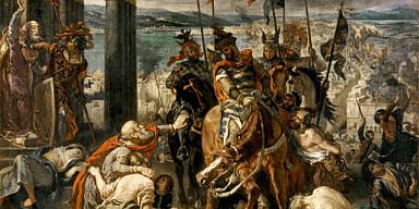 The Entry of the Crusaders in Constantinople, by Eugène Delacroix