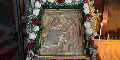 The Feast of the Annunciation of Theotokos at Evangelismos of Theotokos