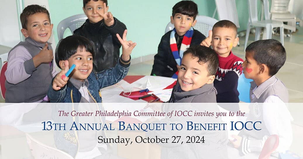 IOCC’s 13th Annual Philadelphia Benefit Banquet to Support Global Humanitarian Efforts